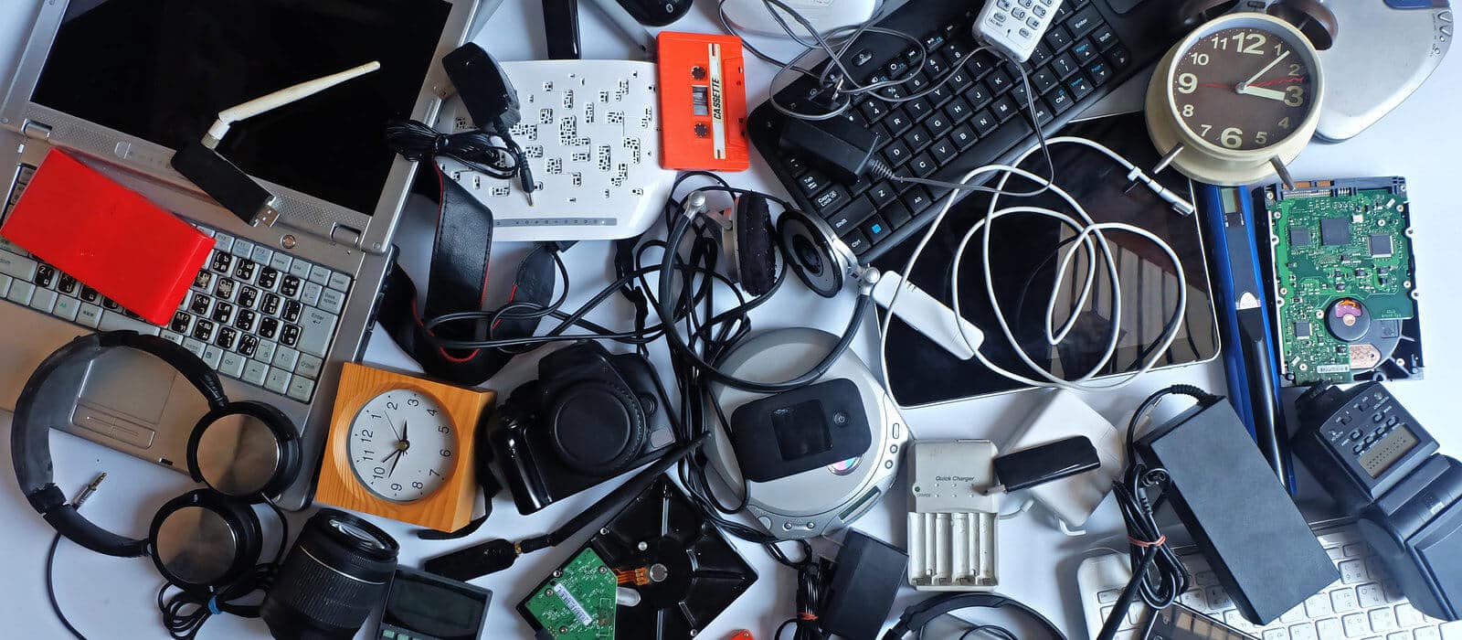 clean junk pile